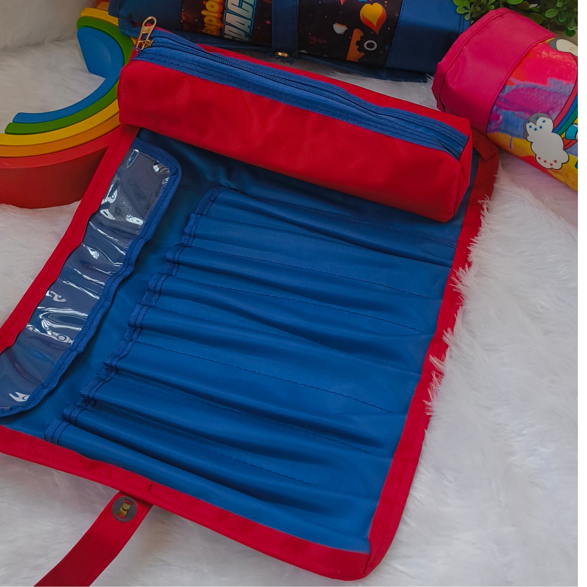 Roll-Up stationery Organiser