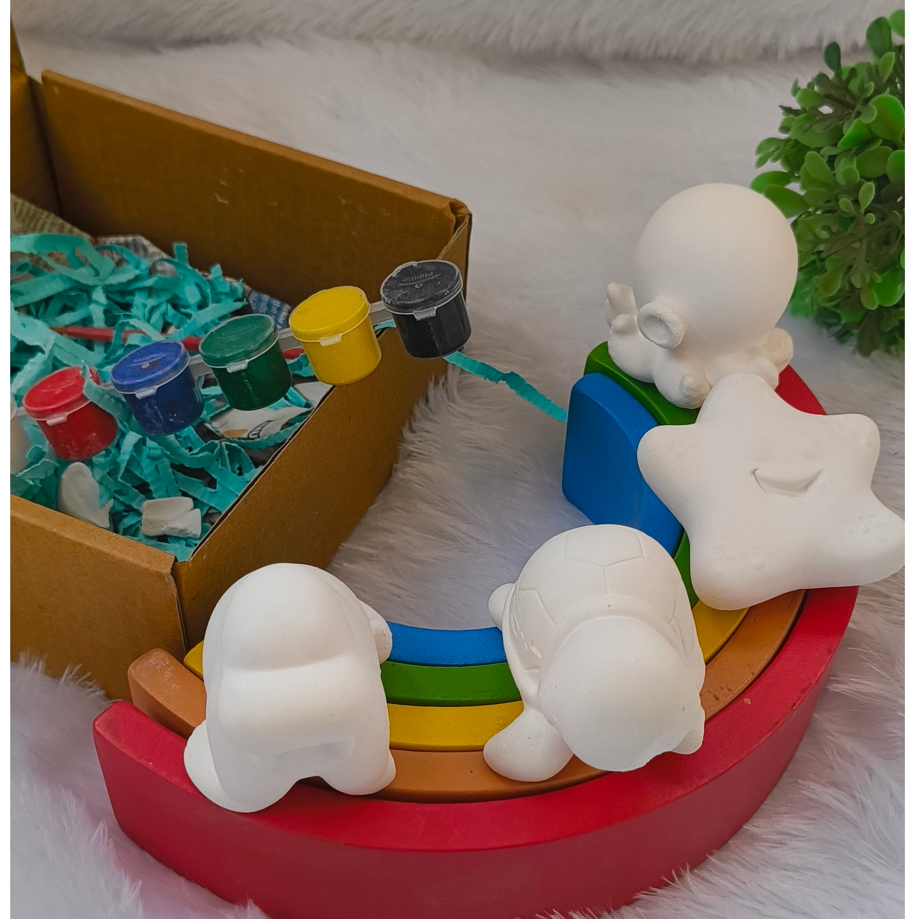 DIY Plaster Painting Kit | Sea Animals |