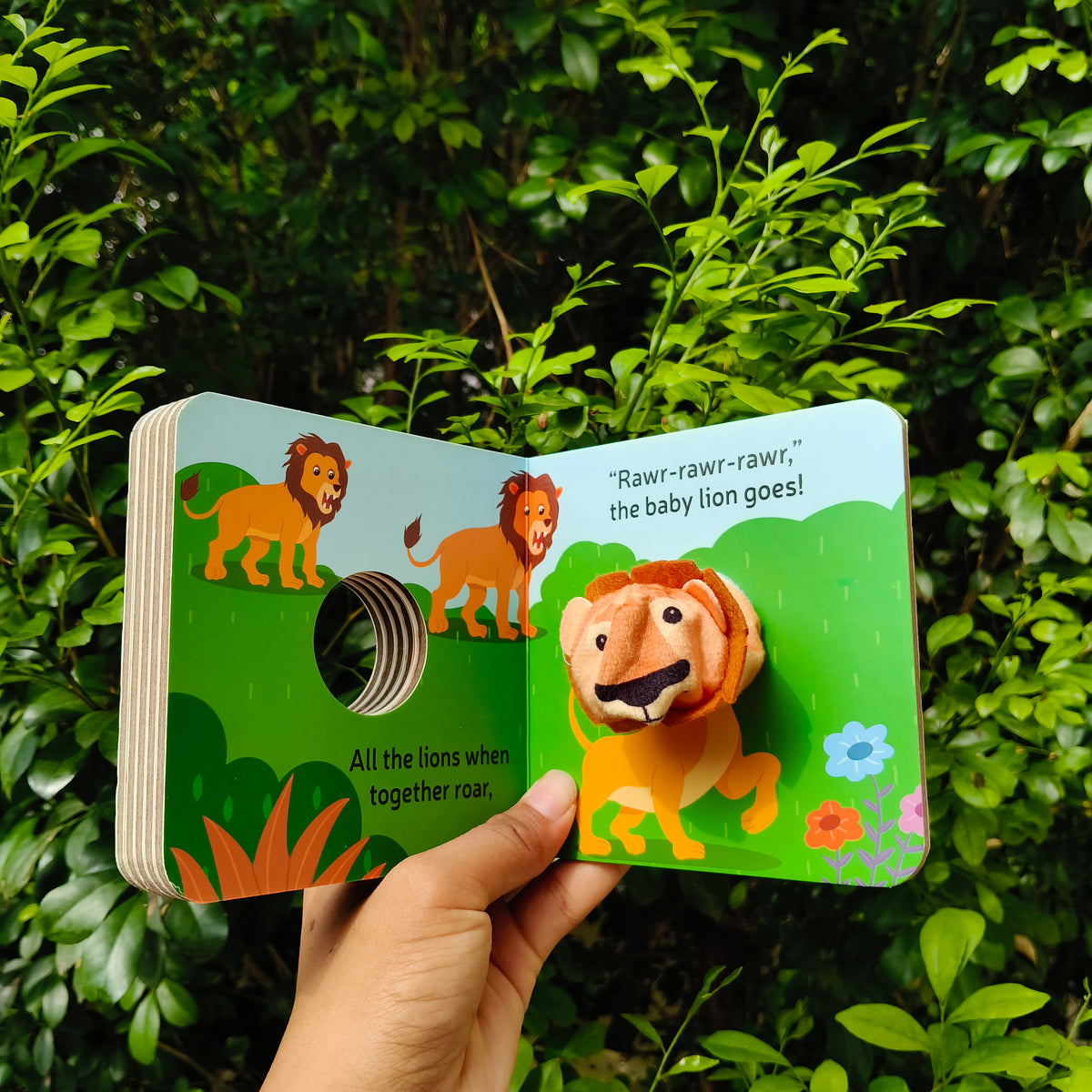 Finger Puppet Book – Interactive Kids book