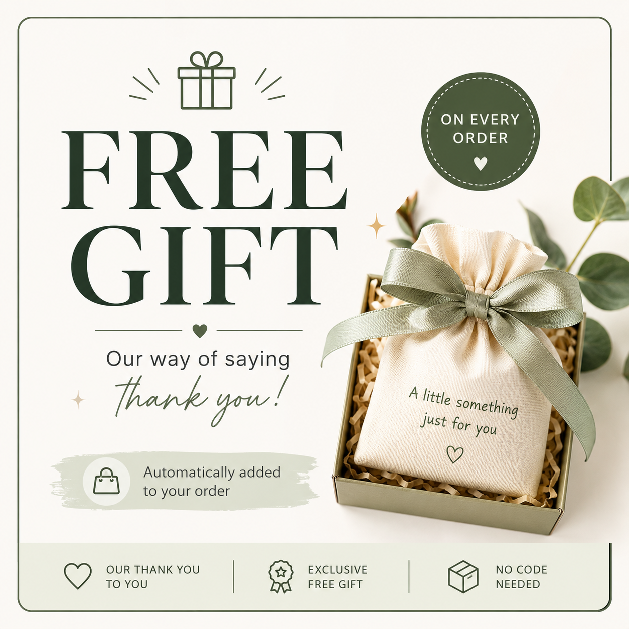 Free Gift 1 ( of our choice )