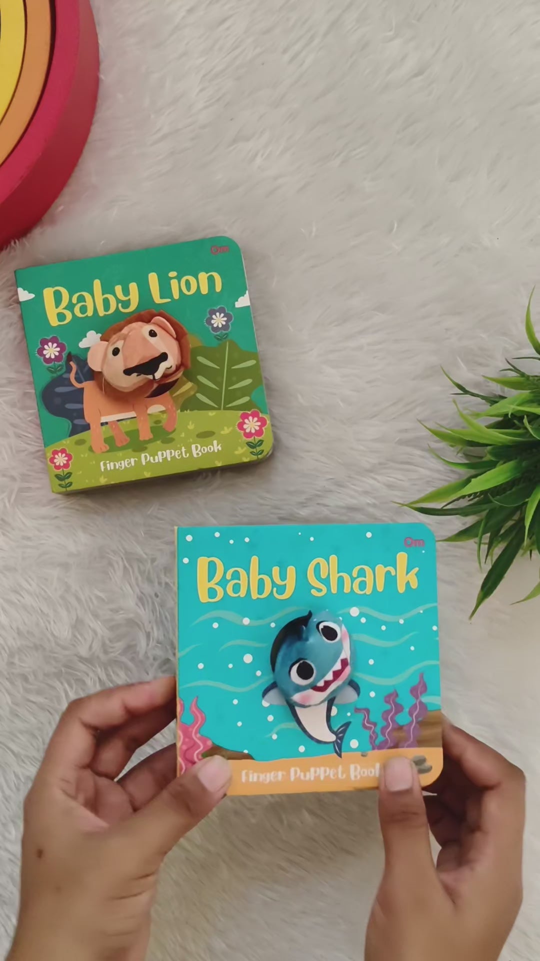 Finger Puppet Book – Interactive Kids book